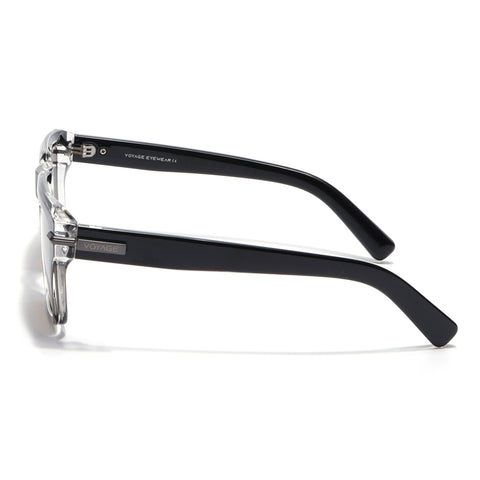 Black Wayfarer Polarized Sunglasses | Brown Lens - PMG7960