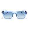 Blue Wayfarer Polarized Sunglasses | Black Lens - PMG7963
