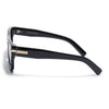 Black Wayfarer Polarized Sunglasses | Black Lens - PMG7867