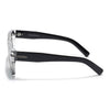 Black Wayfarer Polarized Sunglasses | Green Lens - PMG7868