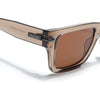 Brown Wayfarer Polarized Sunglasses | Brown Lens - PMG7870