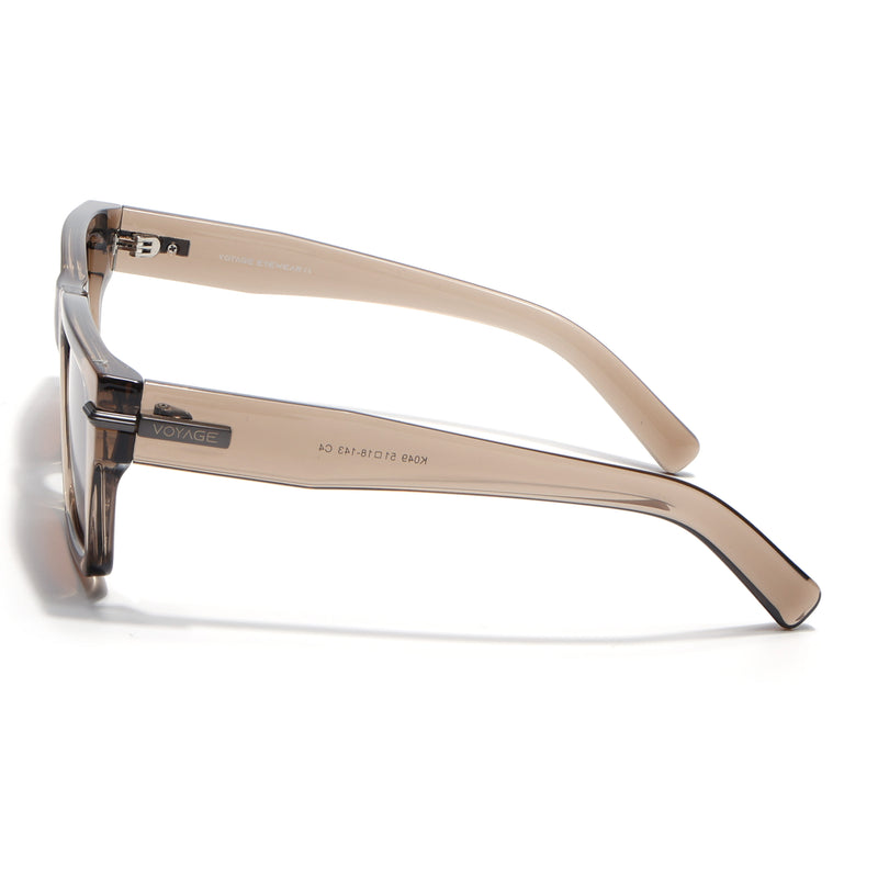 Brown Wayfarer Polarized Sunglasses | Brown Lens - PMG7870
