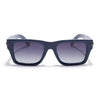 Blue Wayfarer Polarized Sunglasses | Black Lens - PMG7871