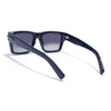 Blue Wayfarer Polarized Sunglasses | Black Lens - PMG7871