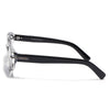 Black Cateye Polarized Sunglasses | Grey Lens - PMG7937