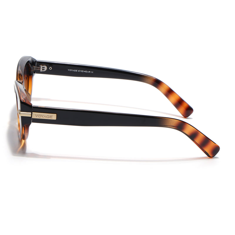 Demi Brown Cateye Polarized Sunglasses | Brown Lens - PMG7938