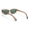 Brown Cateye Polarized Sunglasses | Green Lens - PMG7939