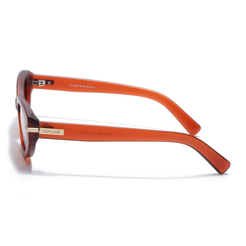 Red Cateye Polarized Sunglasses | Brown Lens - PMG7940