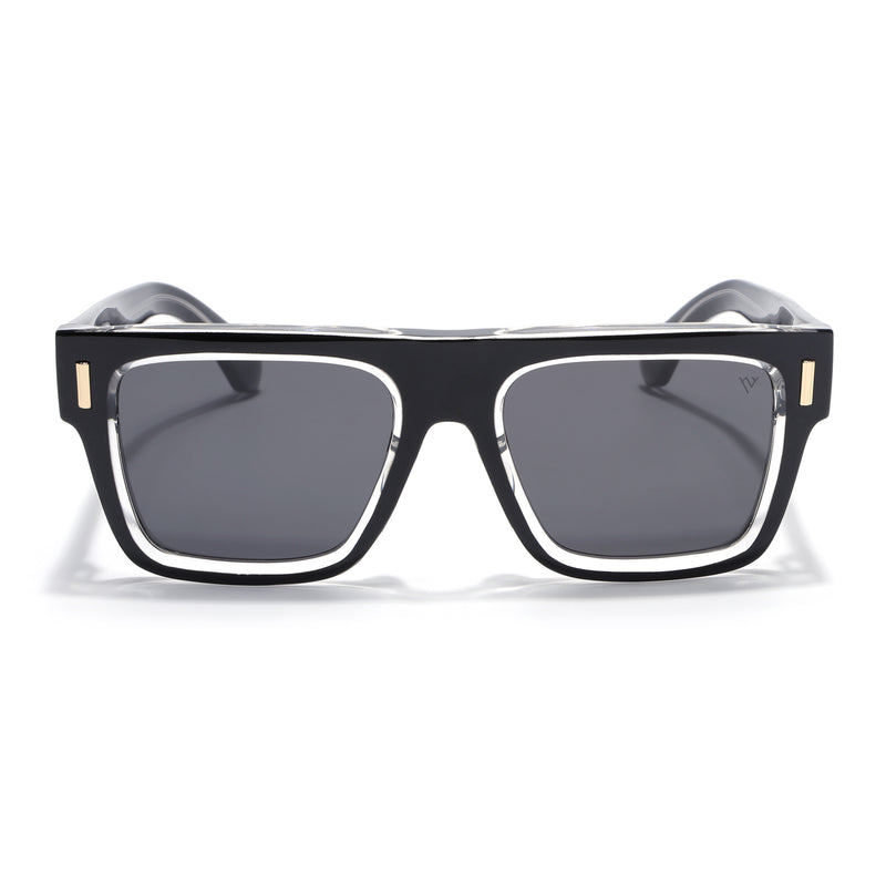 Wayfarer Polarized Sunglasses | Black Lens - PMG7948