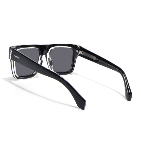 Wayfarer Polarized Sunglasses | Black Lens - PMG7948