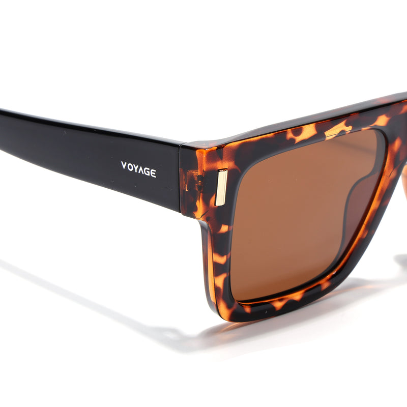 Demi Brown Wayfarer Polarized Sunglasses | Brown Lens - PMG7950