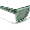 Green Wayfarer Polarized Sunglasses | Green Lens - PMG7952