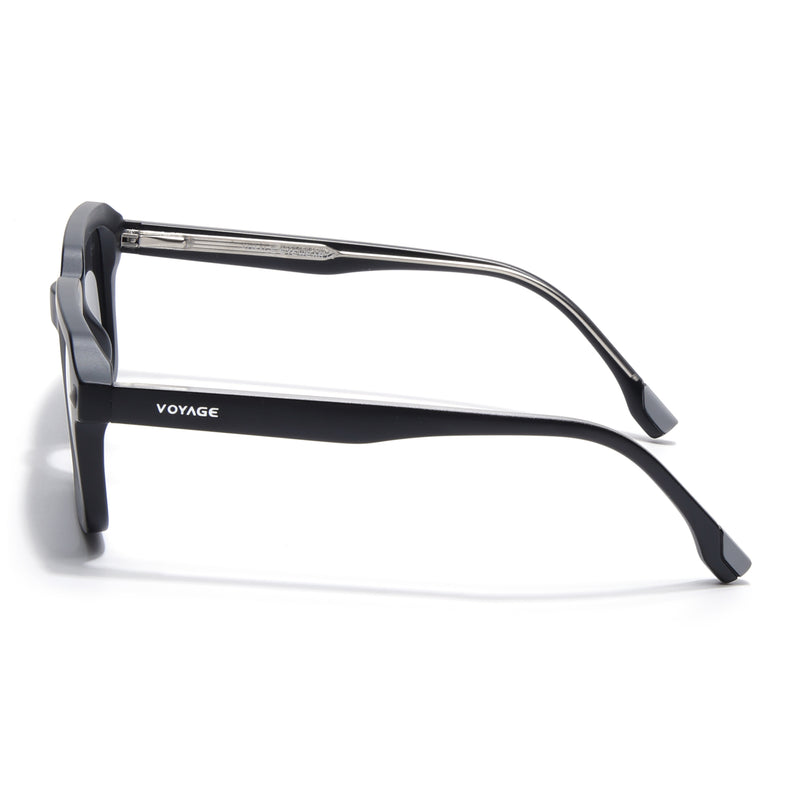 Cyrus 55 | Black Square Polarized Sunglasses | Black Lens - PMG7909