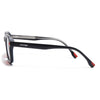 Cyrus 55 | Black Square Polarized Sunglasses | Red Lens - PMG7910