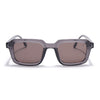 Cyrus 55 | Grey Square Polarized Sunglasses | Grey Lens - PMG7912