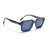 Cyrus 55 | Blue Square Polarized Sunglasses | Blue Lens - PMG7913