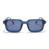 Cyrus 55 | Blue Square Polarized Sunglasses | Blue Lens - PMG7913
