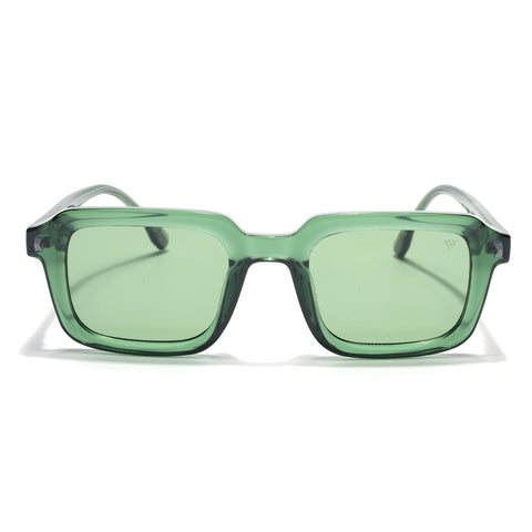 Cyrus 55 | Green Square Polarized Sunglasses | Green Lens - PMG7914