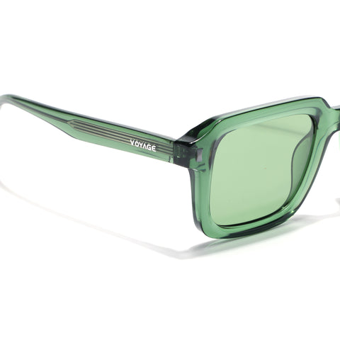 Cyrus 55 | Green Square Polarized Sunglasses | Green Lens - PMG7914
