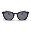 Cyrus 54 | Black Round Polarized Sunglasses | Black Lens - PMG7920