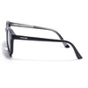 Cyrus 54 | Black Round Polarized Sunglasses | Black Lens - PMG7920