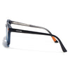 Cyrus 54 | Blue Round Polarized Sunglasses | Blue Lens - PMG7924