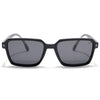 Cyrus 53 | Black Rectangle Polarized Sunglasses | Black Lens - PMG7941