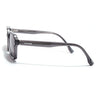 Cyrus 53 | Grey Rectangle Polarized Sunglasses | Grey Lens - PMG7944