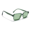 Cyrus 53 | Green Rectangle Polarized Sunglasses | Green Lens - PMG7946