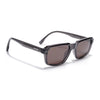 Cyrus 52 | Grey Rectangle Polarized Sunglasses | Black Lens - PMG7890