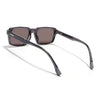 Cyrus 52 | Grey Rectangle Polarized Sunglasses | Black Lens - PMG7890