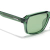 Cyrus 52 | Green Rectangle Polarized Sunglasses | Green Lens - PMG7895