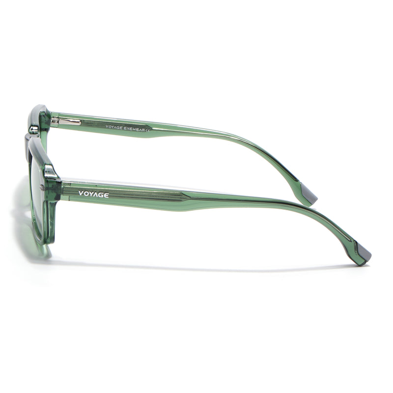 Cyrus 52 | Green Rectangle Polarized Sunglasses | Green Lens - PMG7895