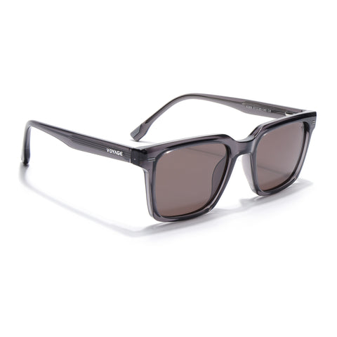 Cyrus 51 | Grey Wayfarer Polarized Sunglasses | Grey Lens - PMG7855