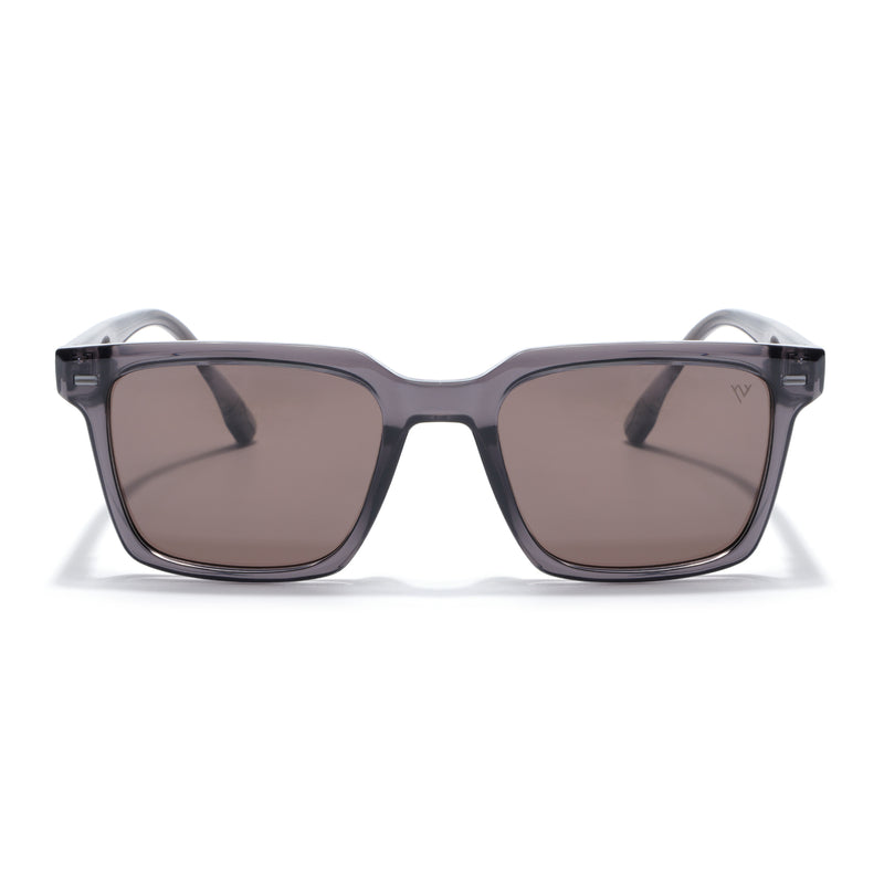 Cyrus 51 | Grey Wayfarer Polarized Sunglasses | Grey Lens - PMG7855