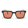 Cyrus 51 | Black Wayfarer Polarized Sunglasses  | Orange Lens - PMG7857