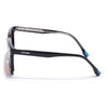 Cyrus 51 | Black Wayfarer Polarized Sunglasses  | Orange Lens - PMG7857