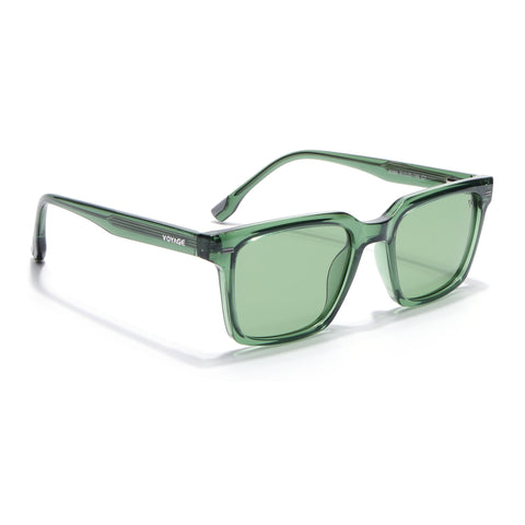 Cyrus 51 | Green Wayfarer Polarized Sunglasses | Green Lens - PMG7859