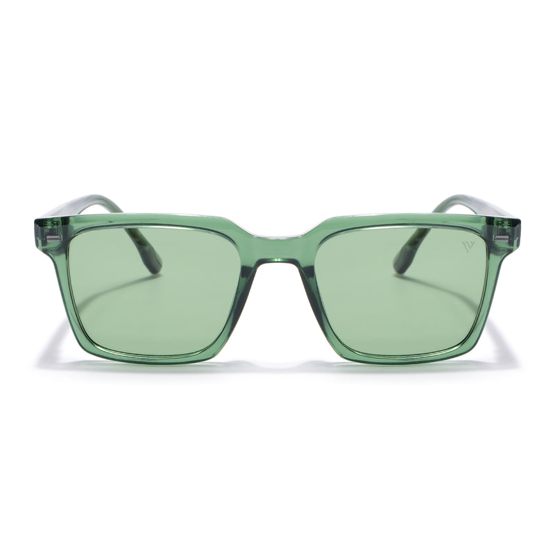 Cyrus 51 | Green Wayfarer Polarized Sunglasses | Green Lens - PMG7859