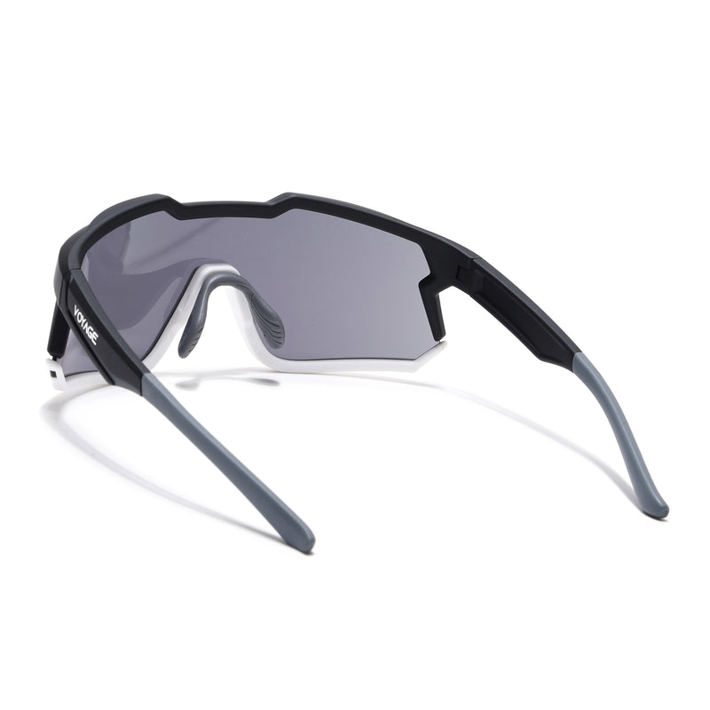Voyage Select Drift Sunglasses (Black Lens | Black & White Frame - SLMG6313)