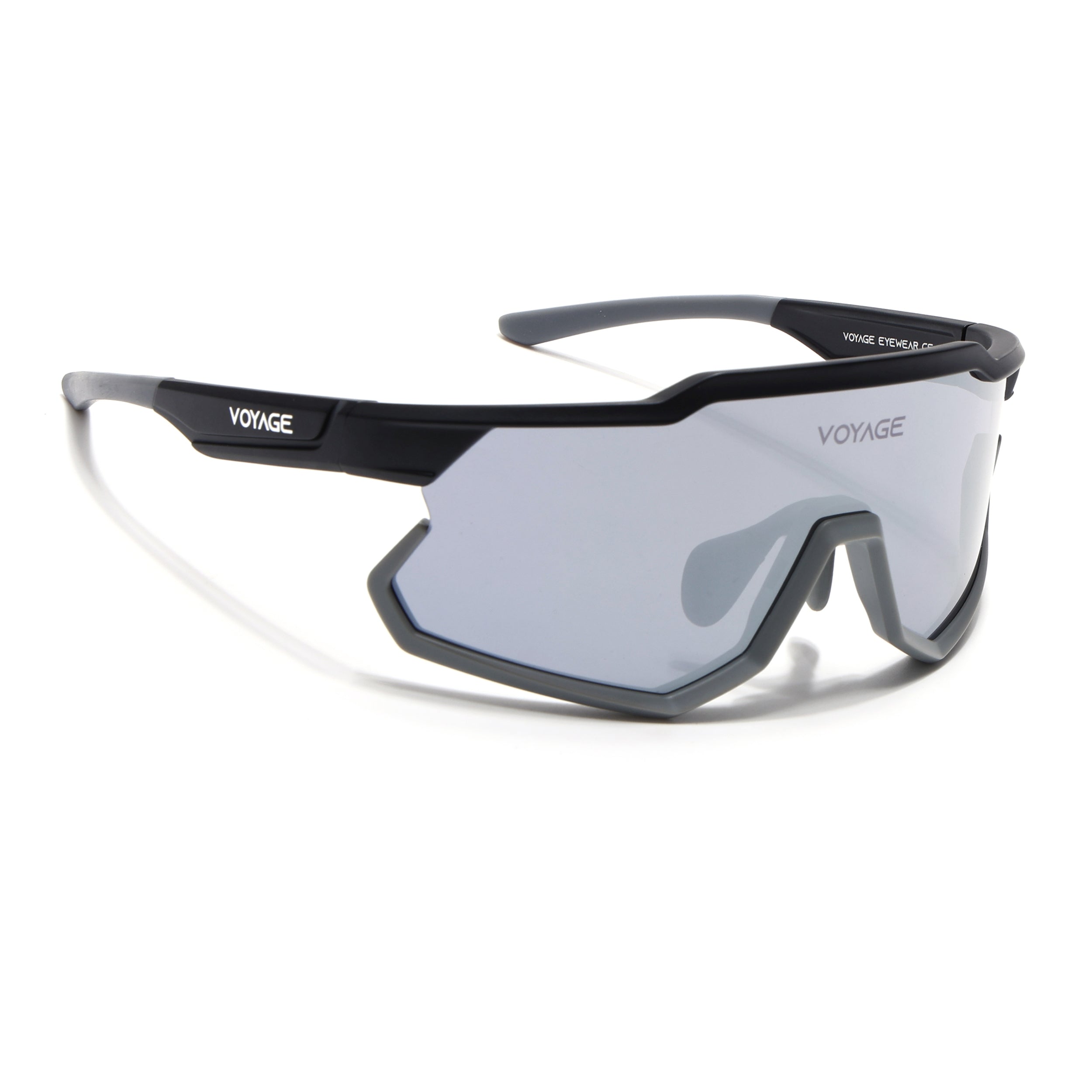 Voyage Select Drift Sunglasses (Grey Lens | Black & Grey Frame - SLMG6317)