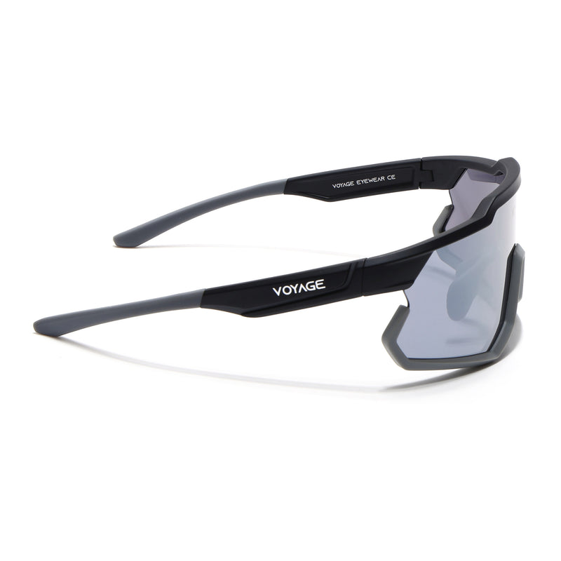 Voyage Select Drift Sunglasses (Grey Lens | Black & Grey Frame - SLMG6317)