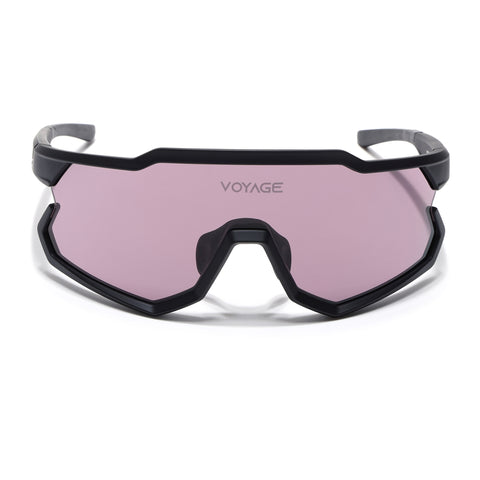 Voyage Select Drift Sunglasses (Purple Lens | Black Frame - SLMG6318)