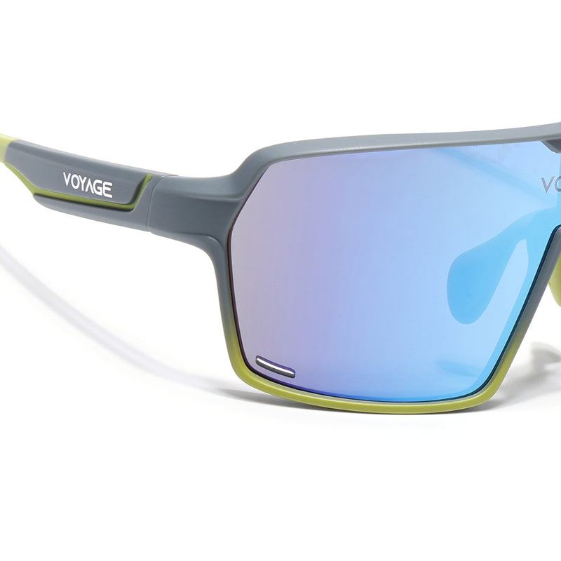 Voyage Select Drift Sunglasses (Grey Lens | Grey & Yellow Frame - SLMG6323)