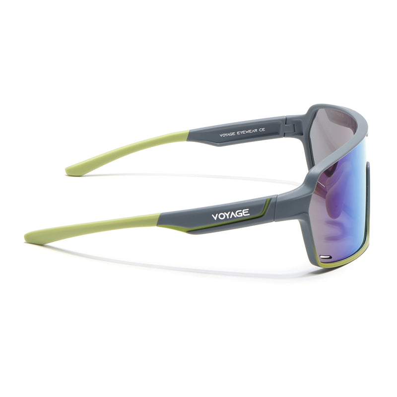 Voyage Select Drift Sunglasses (Grey Lens | Grey & Yellow Frame - SLMG6323)