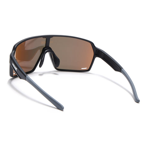 Voyage Select Drift Sunglasses (Golden Lens | Matt Black Frame - SLMG6324)