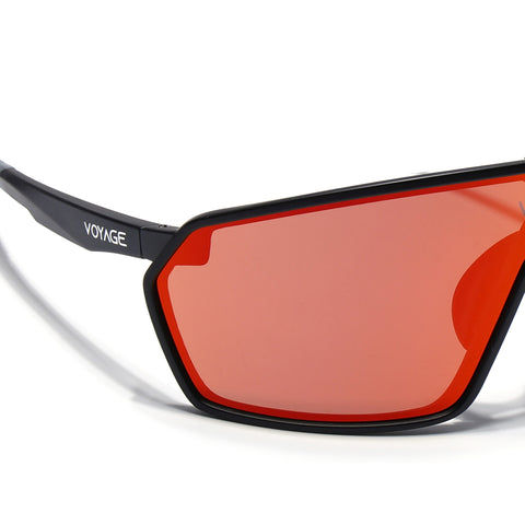 Voyage Select Drift Sunglasses (Red Lens | Matt Black Frame - SLMG6327)