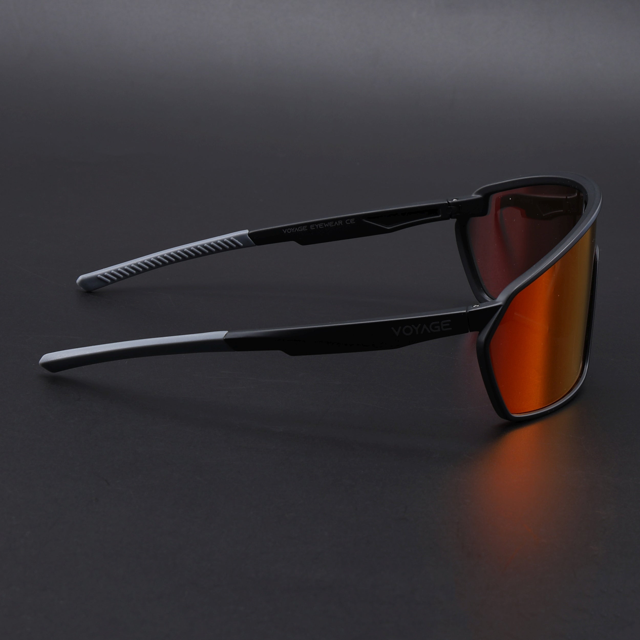 Voyage Select Drift Sunglasses (Red Lens | Matt Black Frame - SLMG6327)