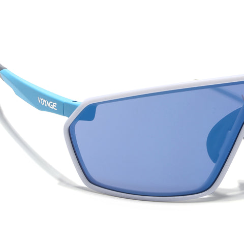 Voyage Select Drift Sunglasses (Light Blue Lens | White Frame - SLMG6329)