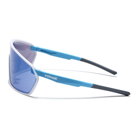 Voyage Select Drift Sunglasses (Light Blue Lens | White Frame - SLMG6329)